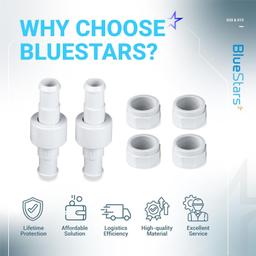 [Lifetime Warranty] D20 Pool Cleaner Hose Swivel & D15 Hose Nut Kit thumbnail 2