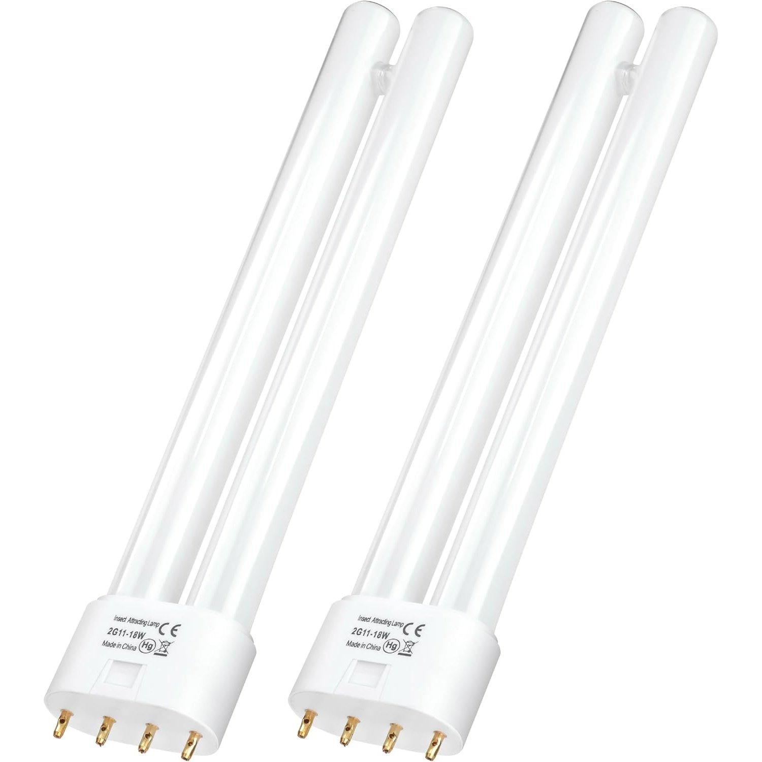 [Lifetime Warranty] 2G11 18W Bulb H-Shaped Tube with 4-Pin Base - Pack of 2 image 0