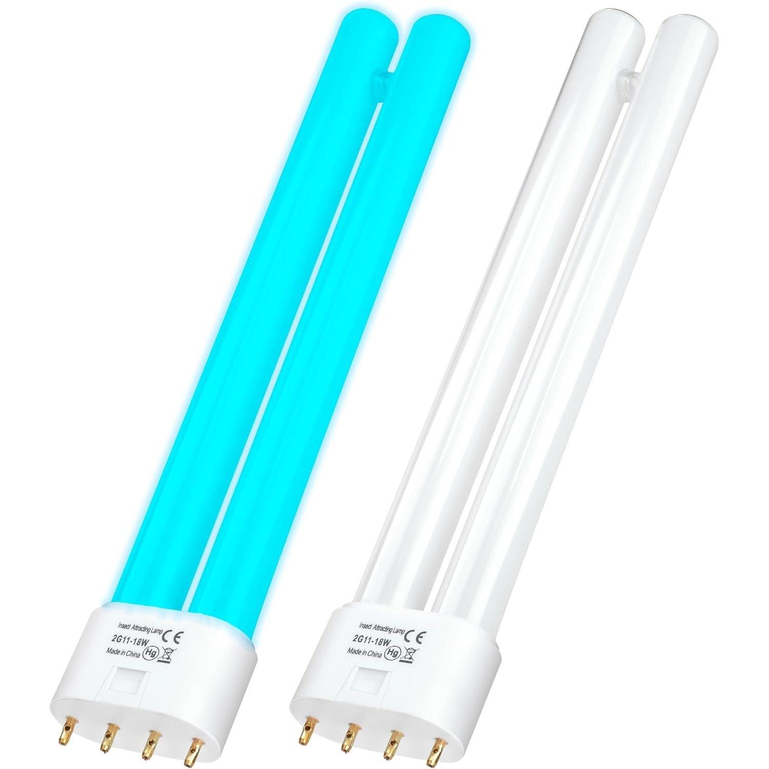 [Lifetime Warranty] 2G11 18W Bulb H-Shaped Tube with 4-Pin Base - Pack of 2 image 1