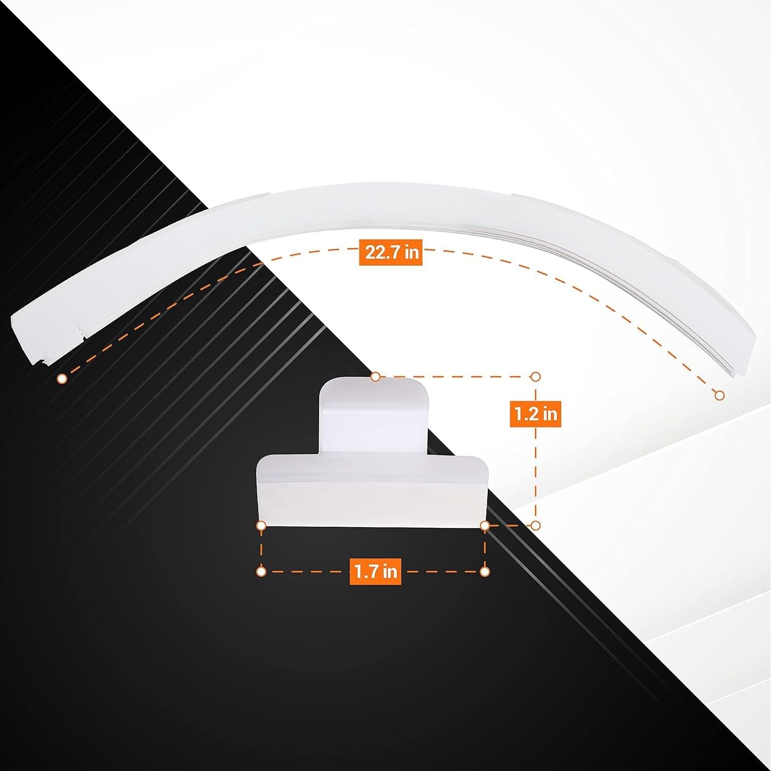 154827601 Door Seal 809006501 Lower Seal 154701001 Splash Shield Kit image 5