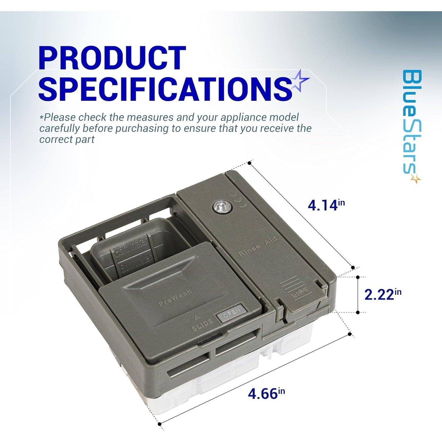 [Lifetime Warranty] W10861000 Dishwasher Detergent Dispenser - Compatible with Whirlpool Kitchenaid Dishwasher WDT730PAHZ0 - Replaces W10620296 W10620298 W10620297 PS11731570 image 4