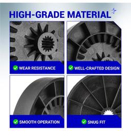 [Lifetime Warranty] WH03X32097 Washer Transmission Pulley & Nut - Compatible with GE Hotpoint Washing Machine - Replaces WH49X25379 WH03X28859 AP6996076 PS16226205 thumbnail 6