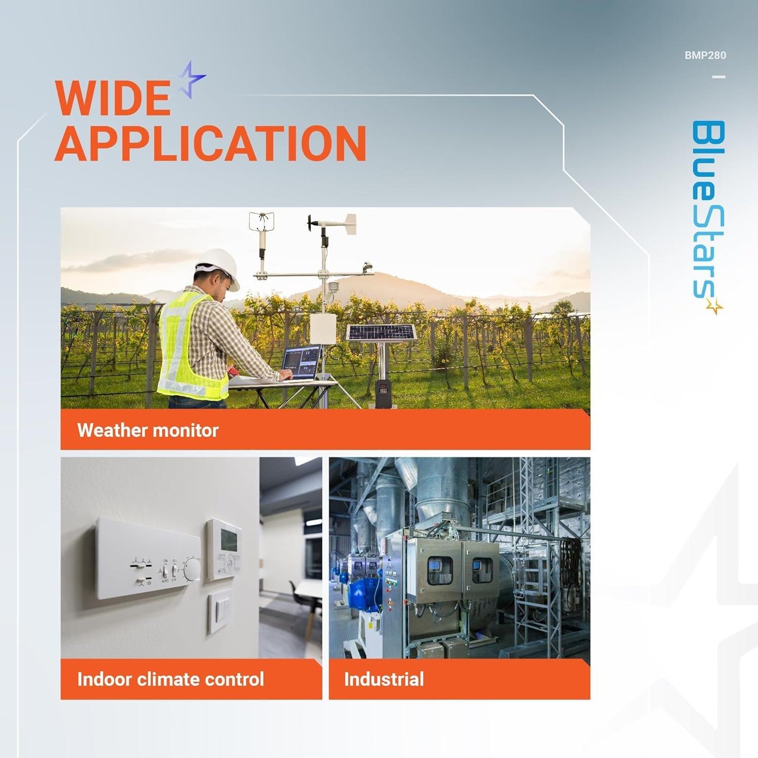 [Lifetime Warranty] Pack of 2 BMP280 Digital 3.3V Temperature Pressure Sensor image 3