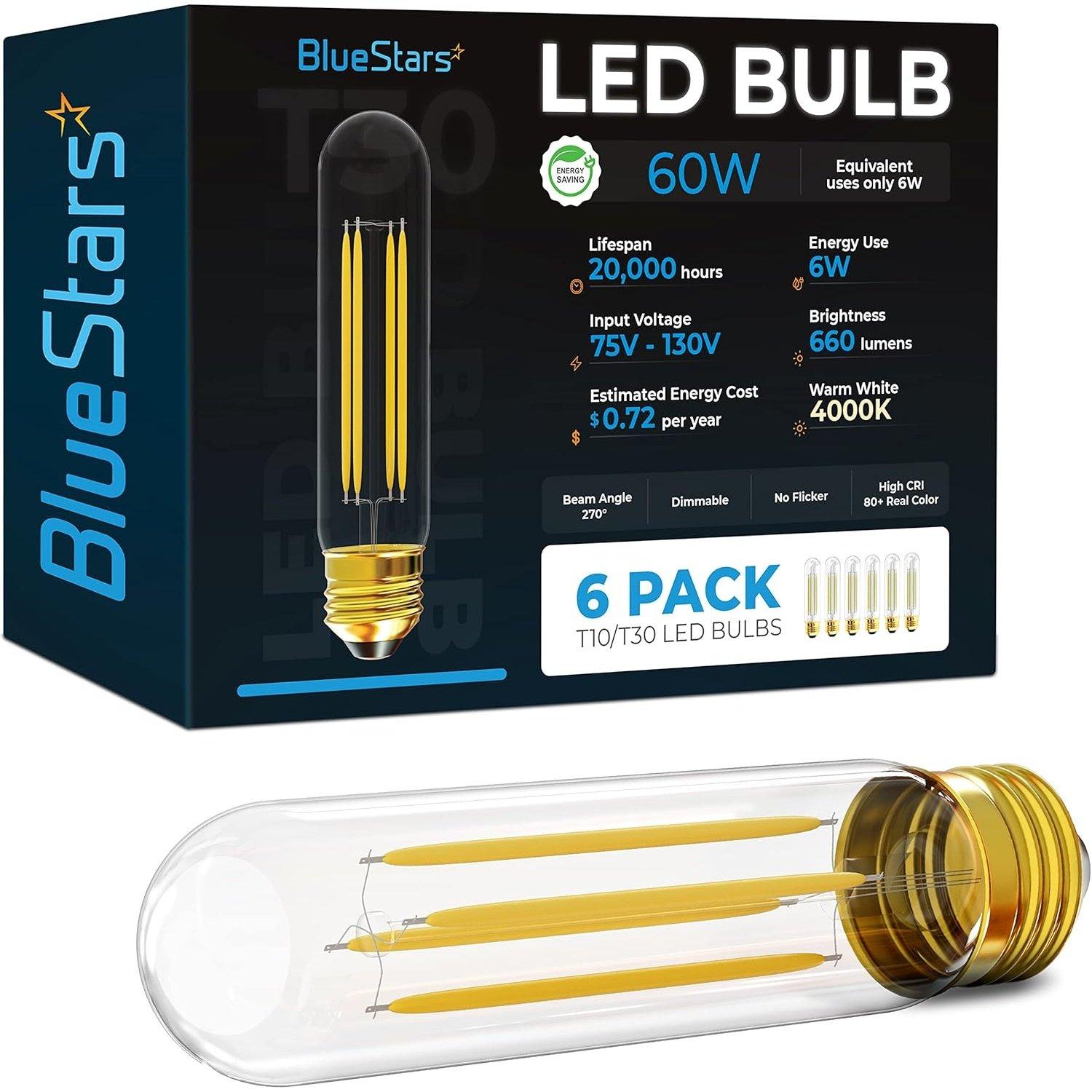 [Lifetime Warranty] T10 Tubular LED Light Bulbs T30 image 0