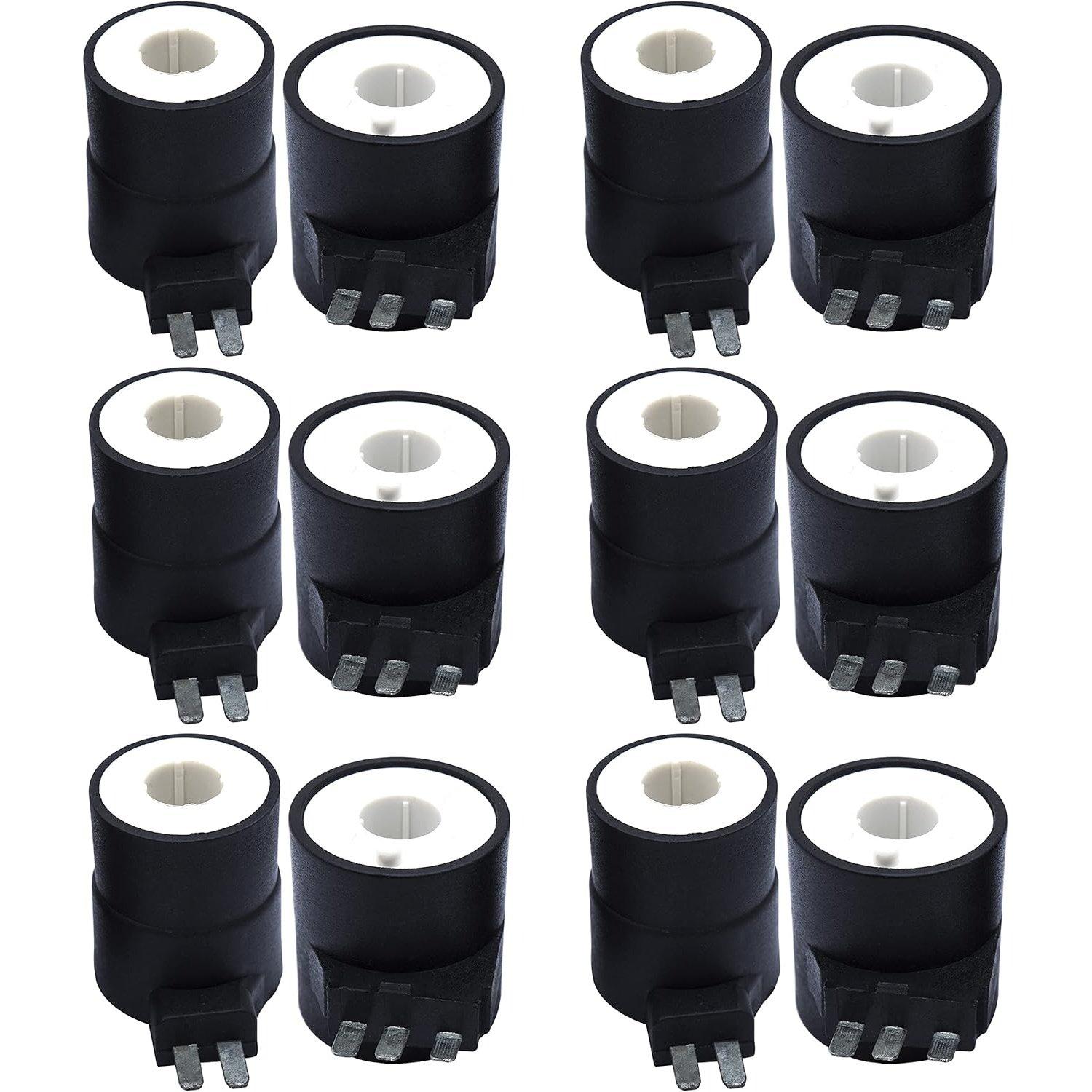 [Lifetime Warranty] 279834 Dryer Gas Valve Ignition Solenoid Coil Kit - Compatible with Whirlpool Kenmore Maytag Dryers - Replaces AP3094251 PS334310 12001349 - Pack of 6 image 0