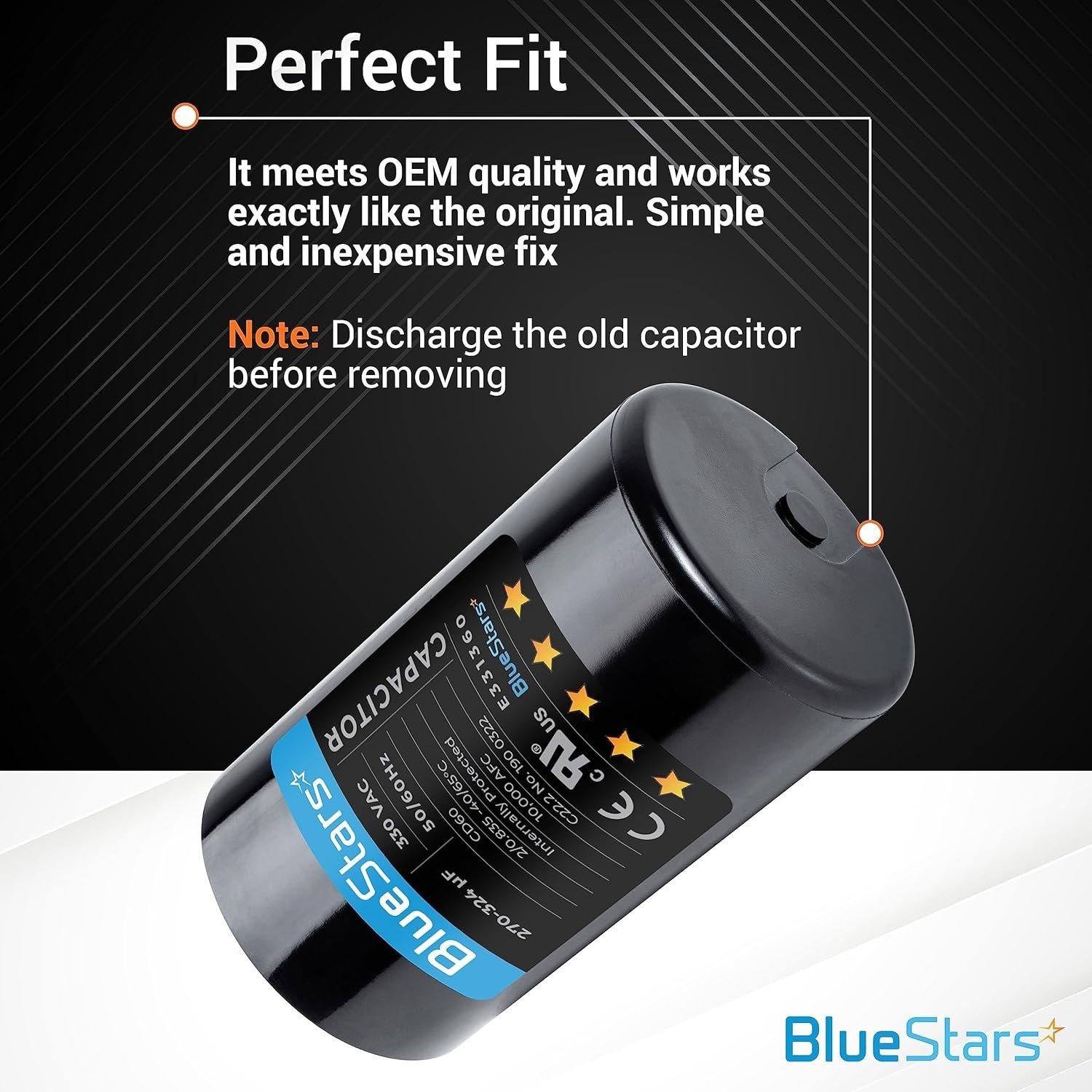 2-pack 270-324 uf/MFD 330 VAC Volts image 4