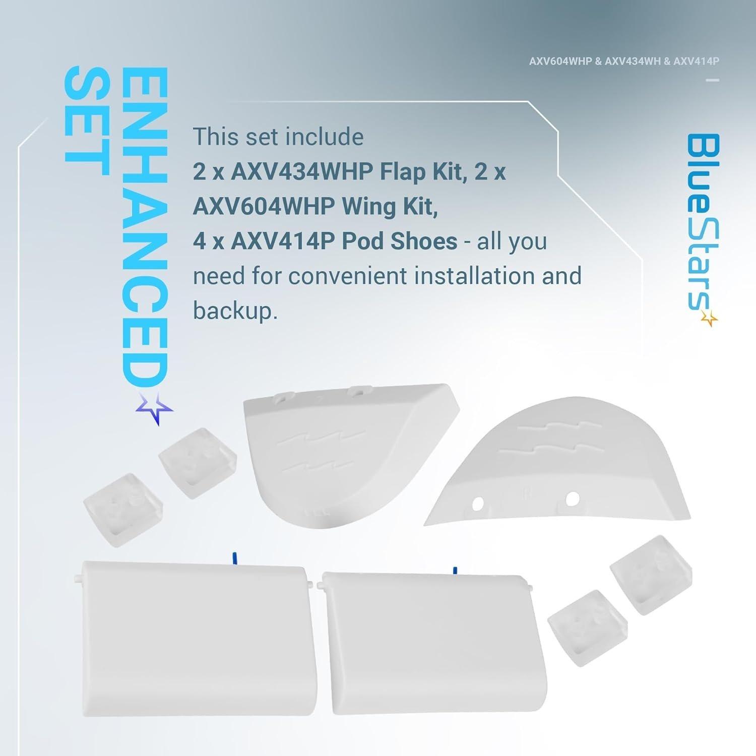 [Lifetime Warranty] Pool Cleaner AXV434WHP Flap Kit & AXV604WHP Wing Kit & AXV414P Pod Shoes image 1