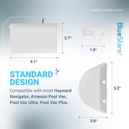 [Lifetime Warranty] Pool Cleaner AXV434WHP Flap Kit & AXV604WHP Wing Kit & AXV414P Pod Shoes thumbnail 2