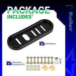 [Lifetime Warranty] 490-241-0010 Snowblower Slide Shoes Kit - Pack of 2 thumbnail 1