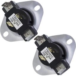 [Lifetime Warranty] WP3387134 3387134 Dryer Cycling Thermostat - Compatible with Whirlpool Kenmore Dryers - Replaces AP6008270 306910 3387135 3387139 ET187 PS11741405 - Pack of 2 thumbnail 0
