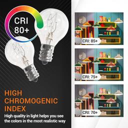 [Lifetime Warranty] G30 E12 20W Bulb for Middle Size Scentsy Warmers - Pack of 8 thumbnail 6