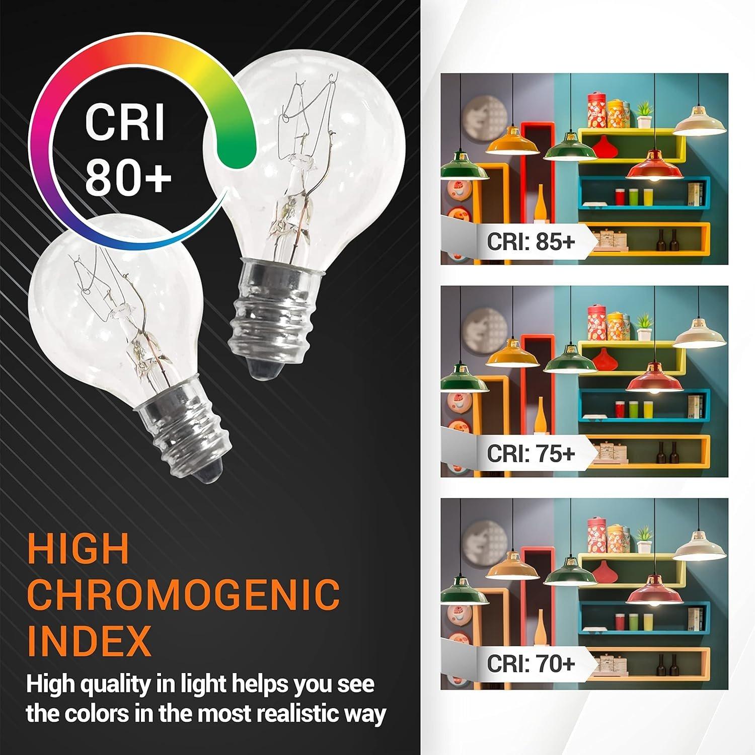 [Lifetime Warranty] G30 E12 20W Bulb for Middle Size Scentsy Warmers - Pack of 8 image 6