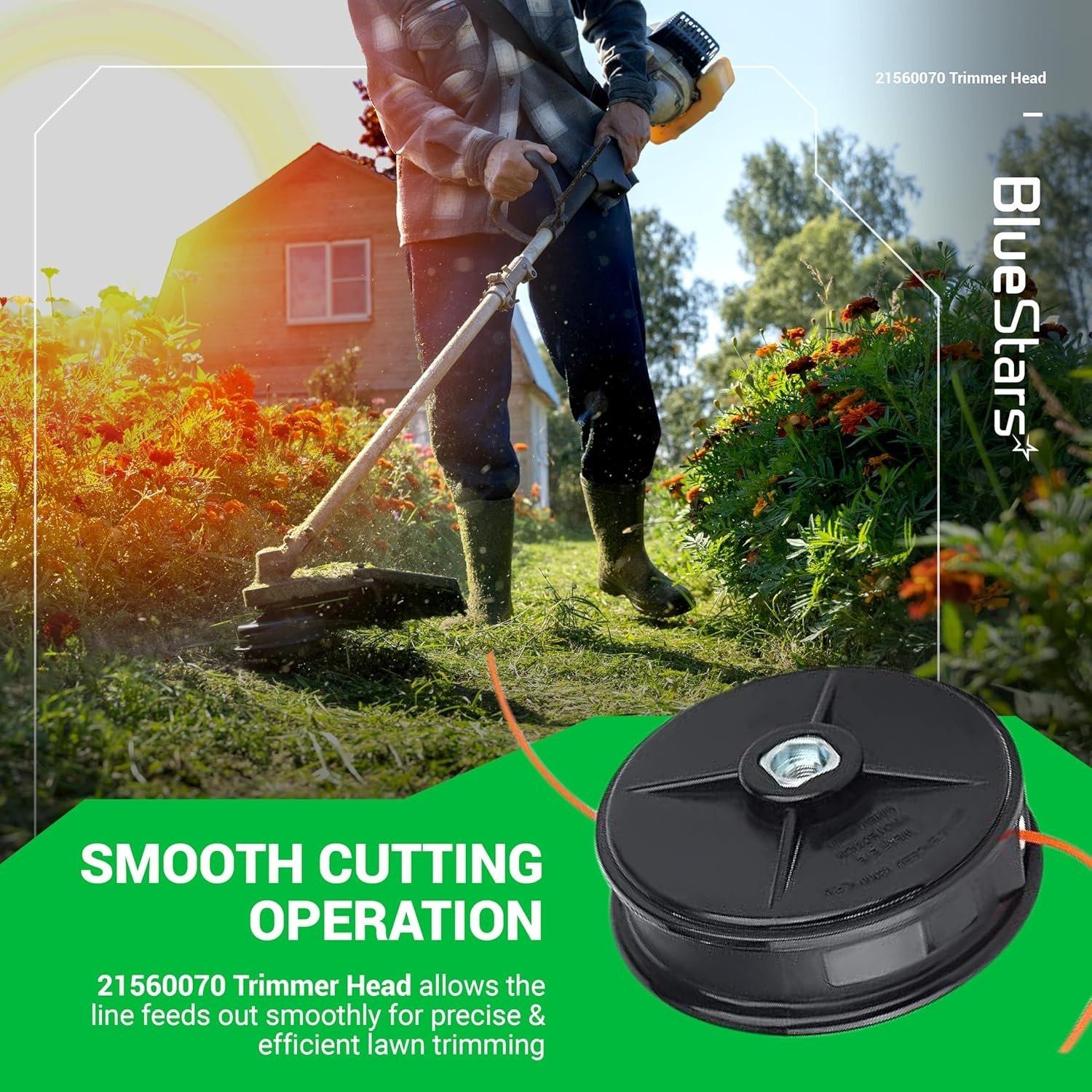 [Lifetime Warranty] 21560070 Trimmer Head for Echo Echomatic image 1