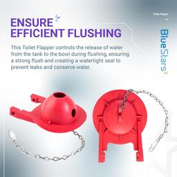 [Lifetime Warranty] 3-Inch Toto Toilet Flapper Replacement - Pack of 2 thumbnail 6