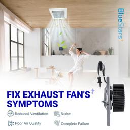 S97015162 Fan Motor Assembly for Bathroom Exhaust Fans 8" x 8-1/4" Housing 80CFM 2.5 Sones thumbnail 5