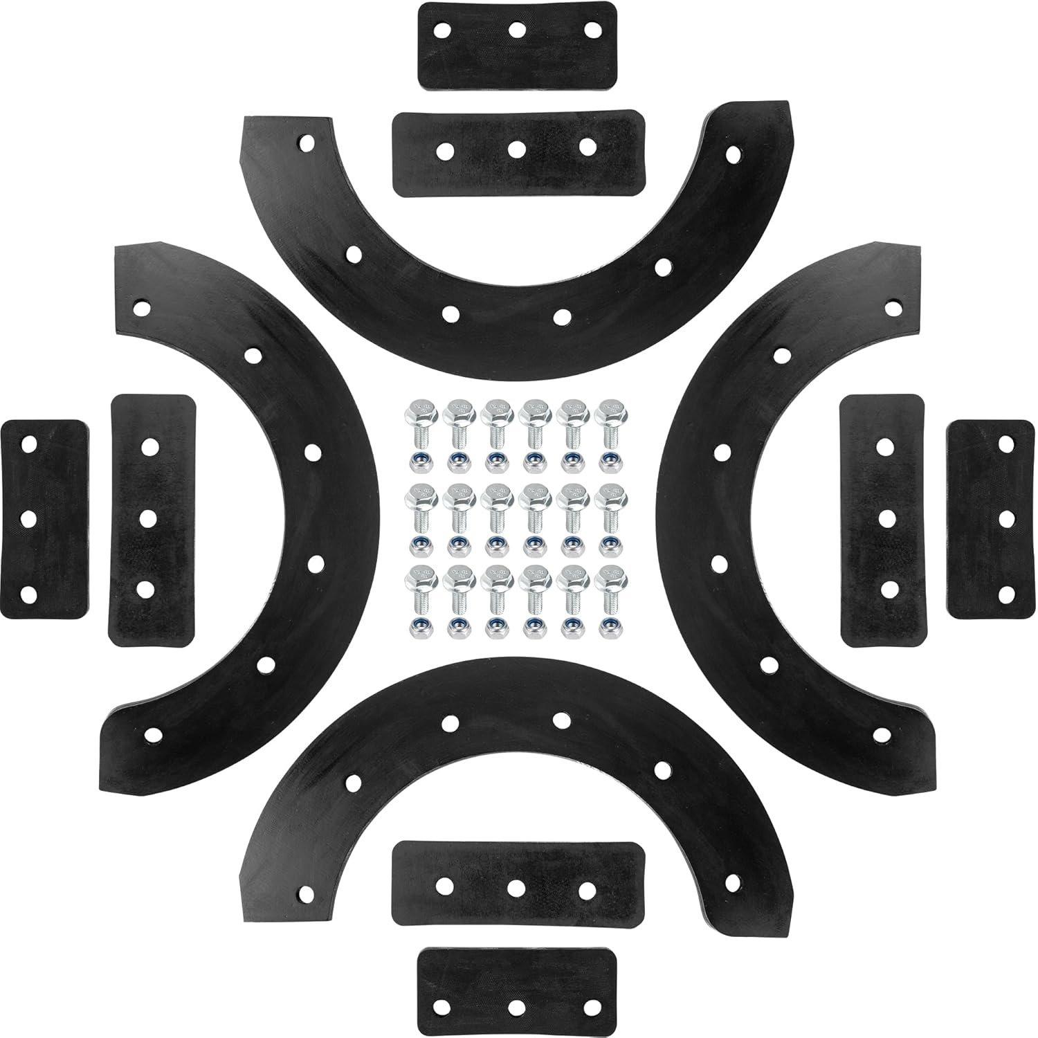 302565MA 302565 Snow Thrower Rubber Paddle & Hardware image 0