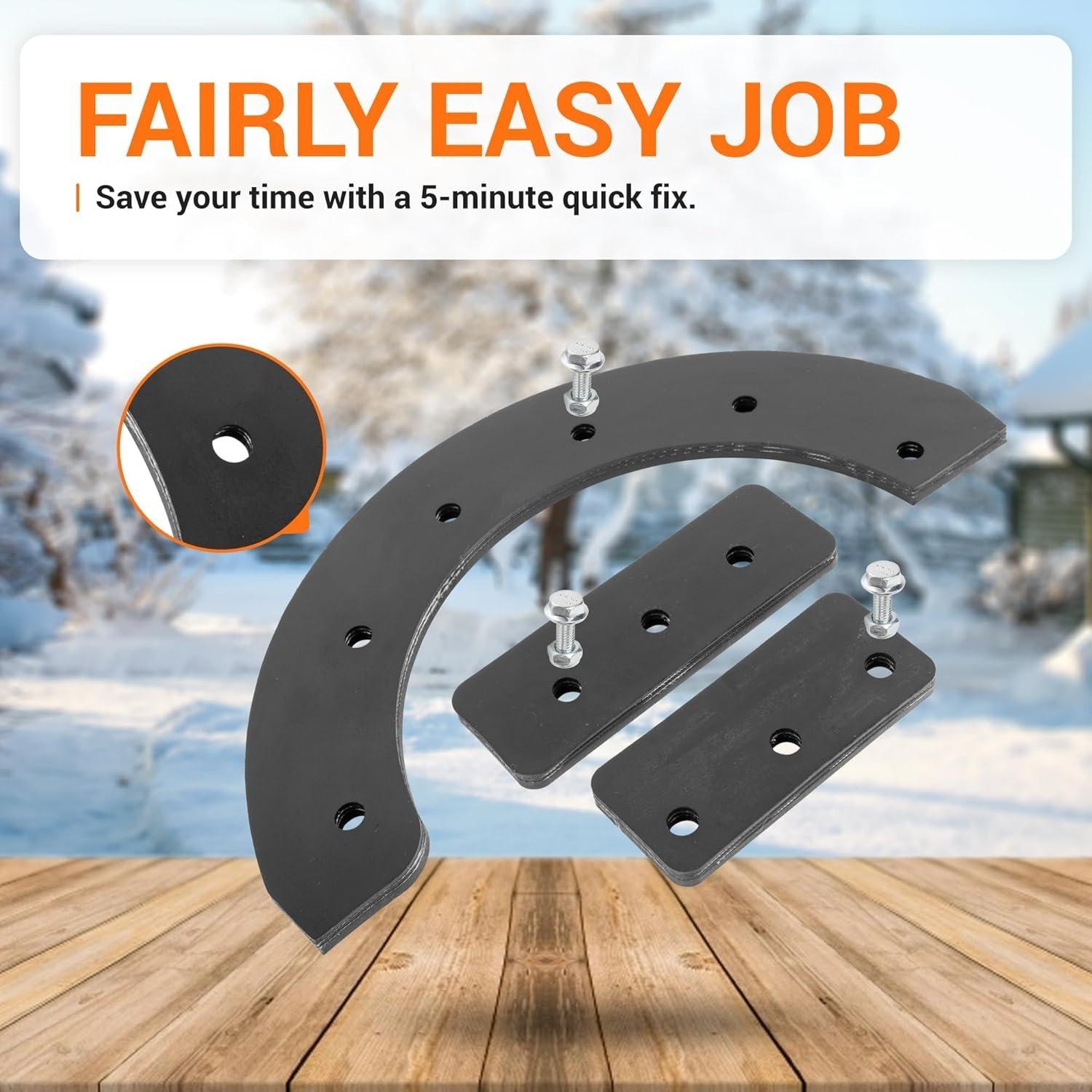 302565MA 302565 Snow Thrower Rubber Paddle & Hardware image 6