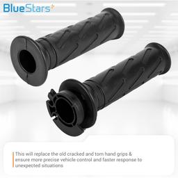 [Lifetime Warranty] Motorcycle Hand Grips for Suzuki 57110-29G02-291 & 57211-22D02-291 thumbnail 2