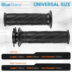 [Lifetime Warranty] Motorcycle Hand Grips for Suzuki 57110-29G02-291 & 57211-22D02-291 thumbnail 4