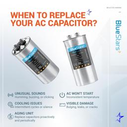 [Lifetime Warranty] 80 uF MFD ±5% 370/440 VAC 50/60 Hz CBB65 Round Run Start Capacitor - Fits AC Motor Run, Fan Start, Heat Pump thumbnail 4
