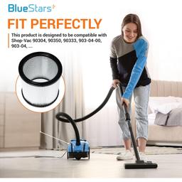 Cartridge Filters HEPA Kit for Shop-Vac 90304 thumbnail 3