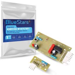 [Lifetime Warranty] 4389102 W10757851 Refrigerator Ice Maker Sensor Control Board Kit – Compatible with Whirlpool & Kenmore Refrigerators – Replaces 2198586 W10193666 W10193840 W10290817 AP5956767 thumbnail 0