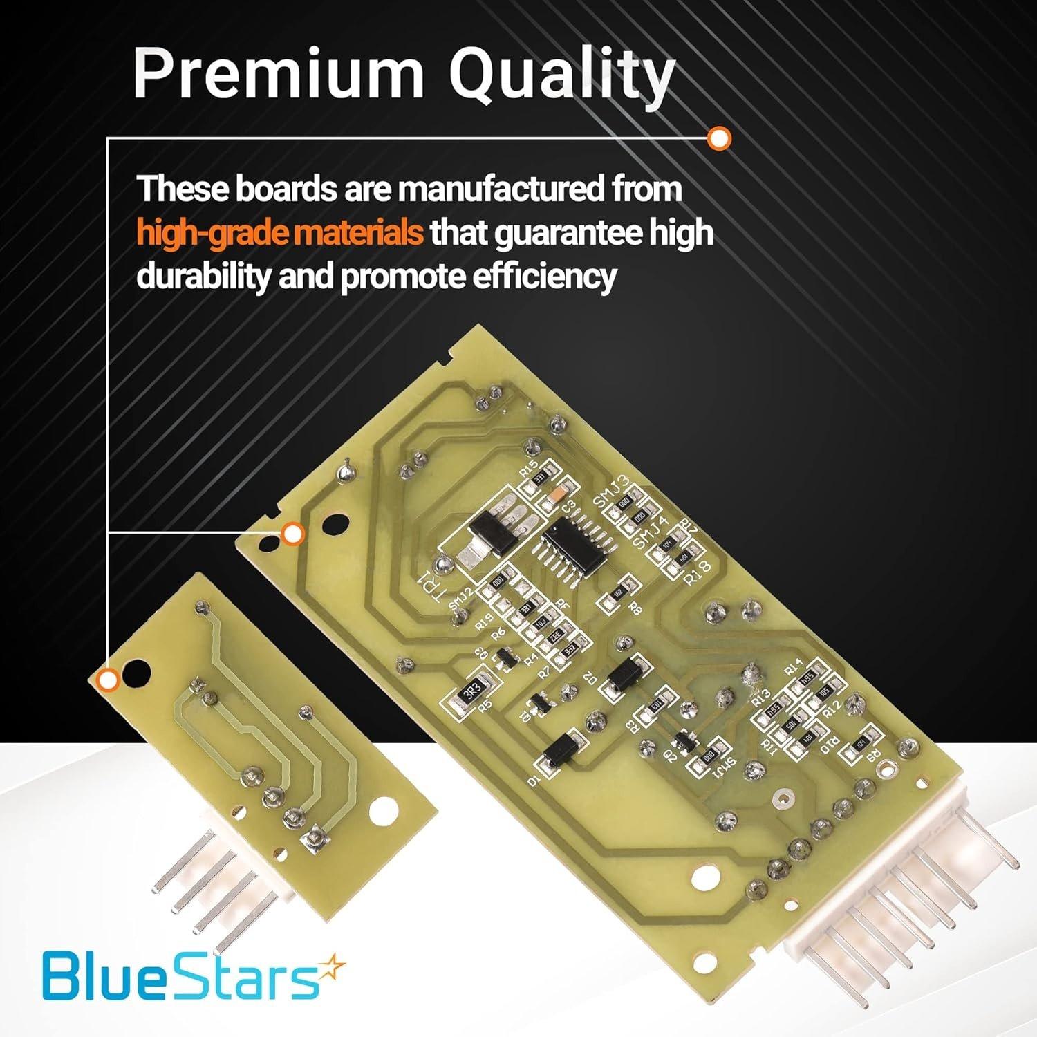 [Lifetime Warranty] 4389102 W10757851 Refrigerator Ice Maker Sensor Control Board Kit – Compatible with Whirlpool & Kenmore Refrigerators – Replaces 2198586 W10193666 W10193840 W10290817 AP5956767 image 1