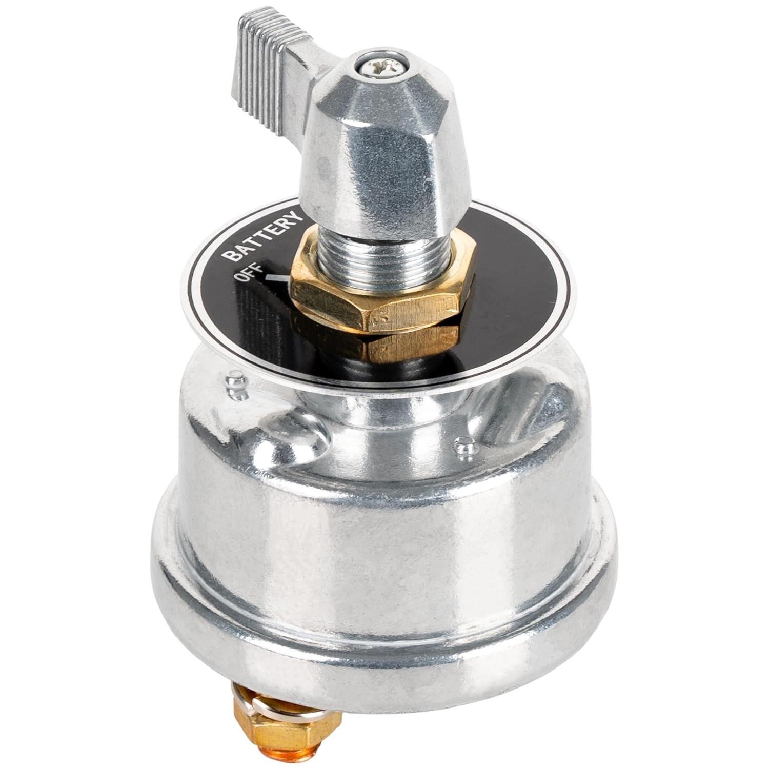 Master Battery Disconnect Switch 12-48V 300A DC Continuous ON/OFF image 0