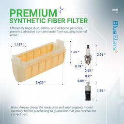 [Lifetime Warranty] MS250 Air Filter Kit with Fuel Filter Spark Plug - For Stihl Chainsaw thumbnail 1