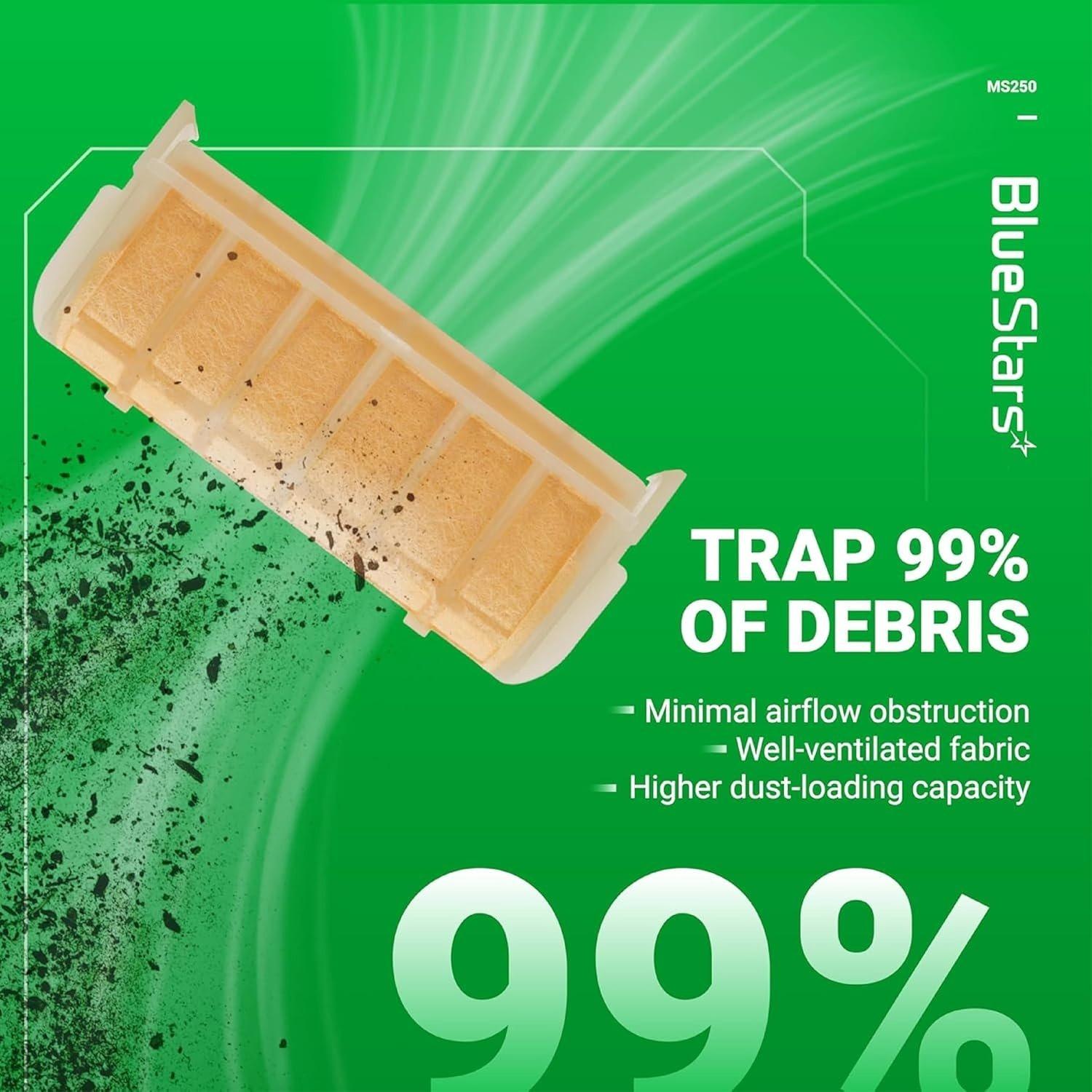 [Lifetime Warranty] MS250 Air Filter Kit with Fuel Filter Spark Plug - For Stihl Chainsaw image 4