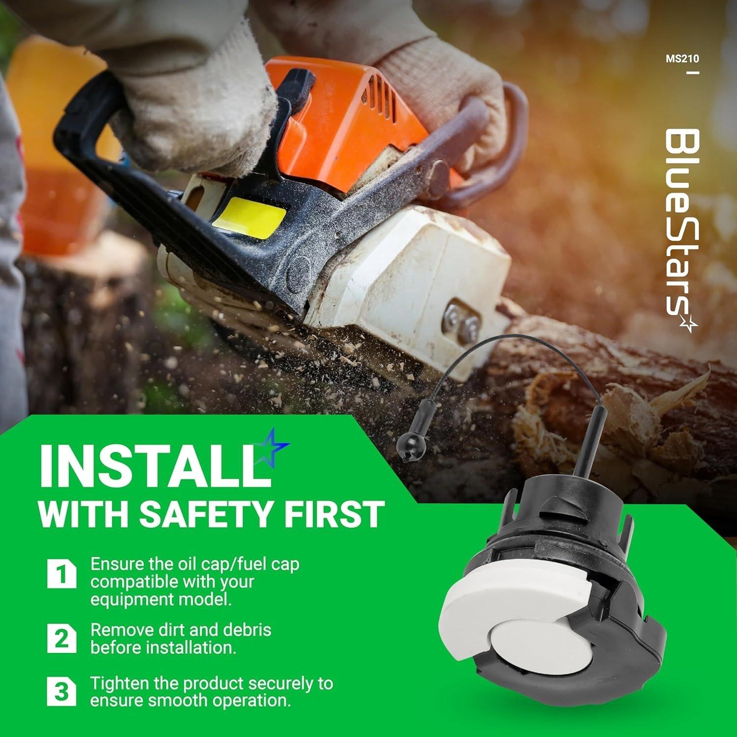 [Lifetime Warranty] MS210 Fuel Cap Oil Cap for STHIL Chainsaw image 6