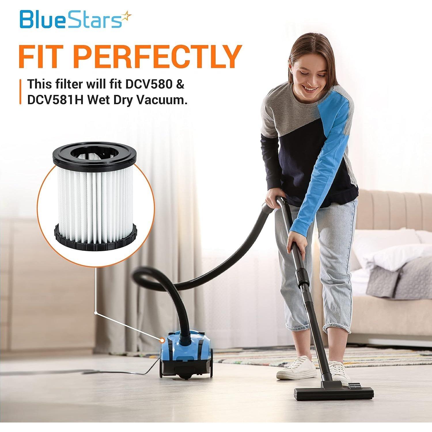 [Lifetime Warranty] DCV580H DCV581H Vacuum Replacement Filter for DEWALT DCV580H Cordless DCV581H DCV5801H 20V MAX Portable Shop Vac Vacuum 2 Gallon Tank Capacity image 1