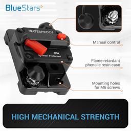 80Amp Circuit Breaker for Boats Cars Trolling Motors Marine Vehicles thumbnail 2