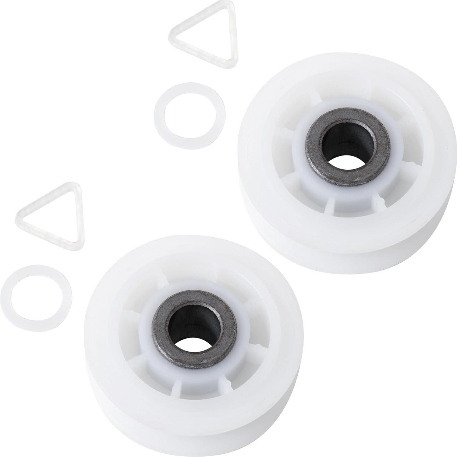 [Lifetime Warranty] 279640 Dryer Idler Pulley Replacement - Compatible with Whirlpool & Kenmore Dryers - Replaces 3388672 697692 AP3094197 W10468057 - Pack of 2 image 0
