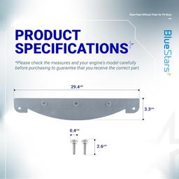[Lifetime Warranty] PB1150, Heavy-Duty Steel Heat Diffuser Plate thumbnail 1