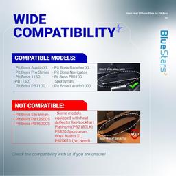 [Lifetime Warranty] PB1150, Heavy-Duty Steel Heat Diffuser Plate thumbnail 2