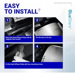 [Lifetime Warranty] PB1150, Heavy-Duty Steel Heat Diffuser Plate thumbnail 5