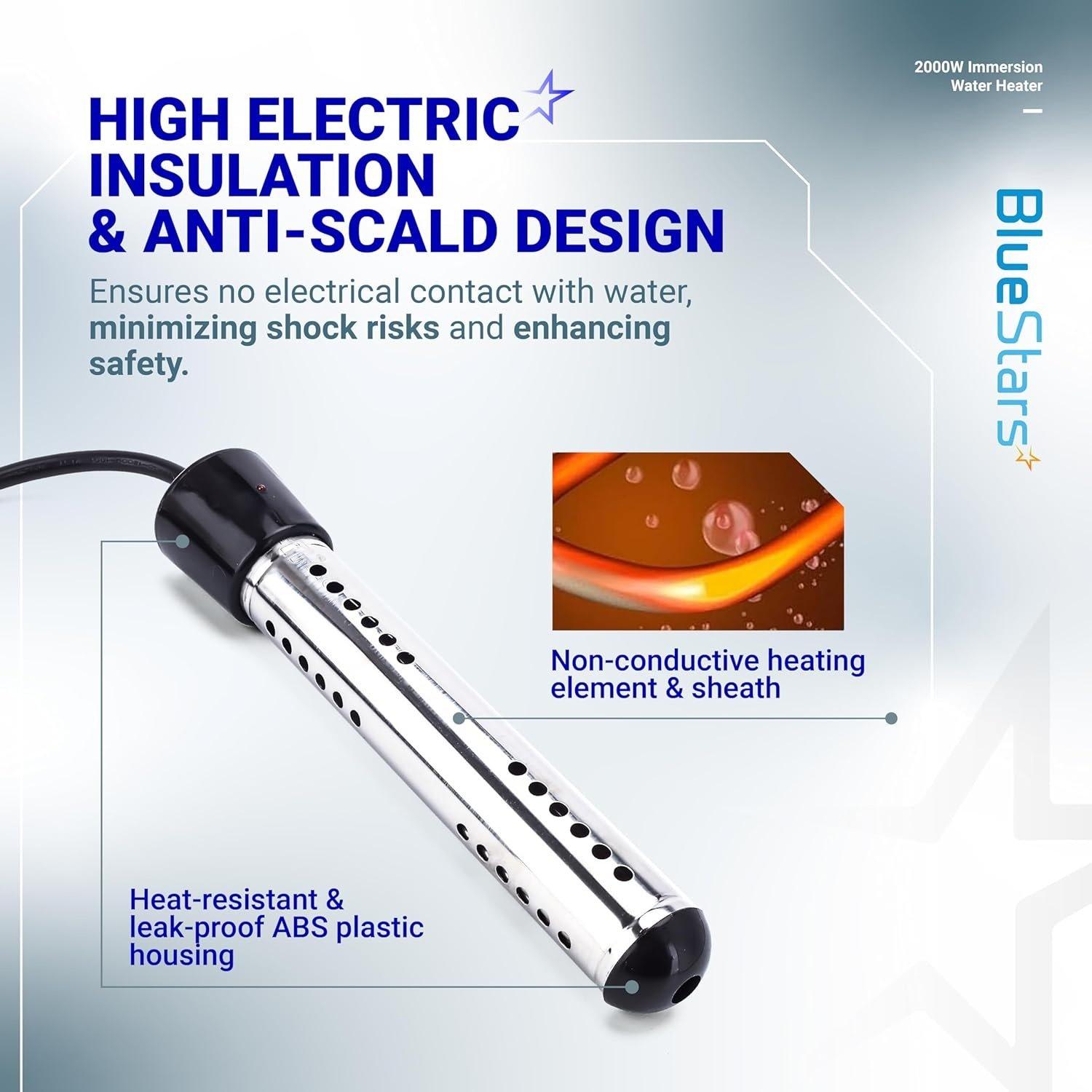 [Lifetime Warranty] 2000W Immersion Water Heater image 6