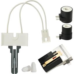 [Lifetime Warranty] 338906 Gas Dryer Flame Sensor & 279311 Igniter & 279834 Gas Valve Solenoid Coils - Fits for Whirlpool Kenmore Maytag Dryers - Replaces WP338906 AP3094251 PS334310 12001349 thumbnail 0
