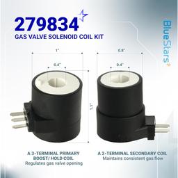 [Lifetime Warranty] 338906 Gas Dryer Flame Sensor & 279311 Igniter & 279834 Gas Valve Solenoid Coils - Fits for Whirlpool Kenmore Maytag Dryers - Replaces WP338906 AP3094251 PS334310 12001349 thumbnail 3