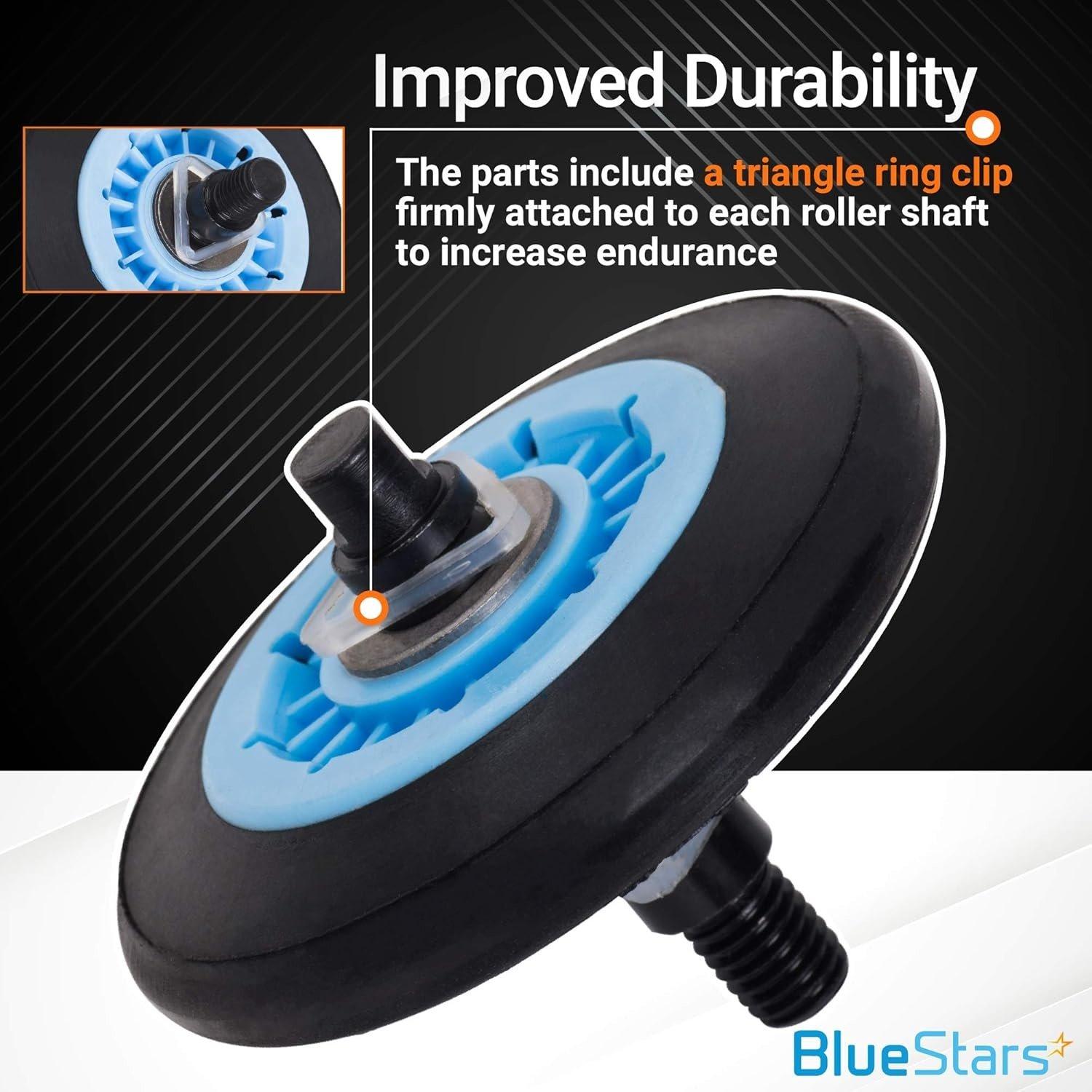 DC97-16782A Dryer Drum Roller Assembly image 5