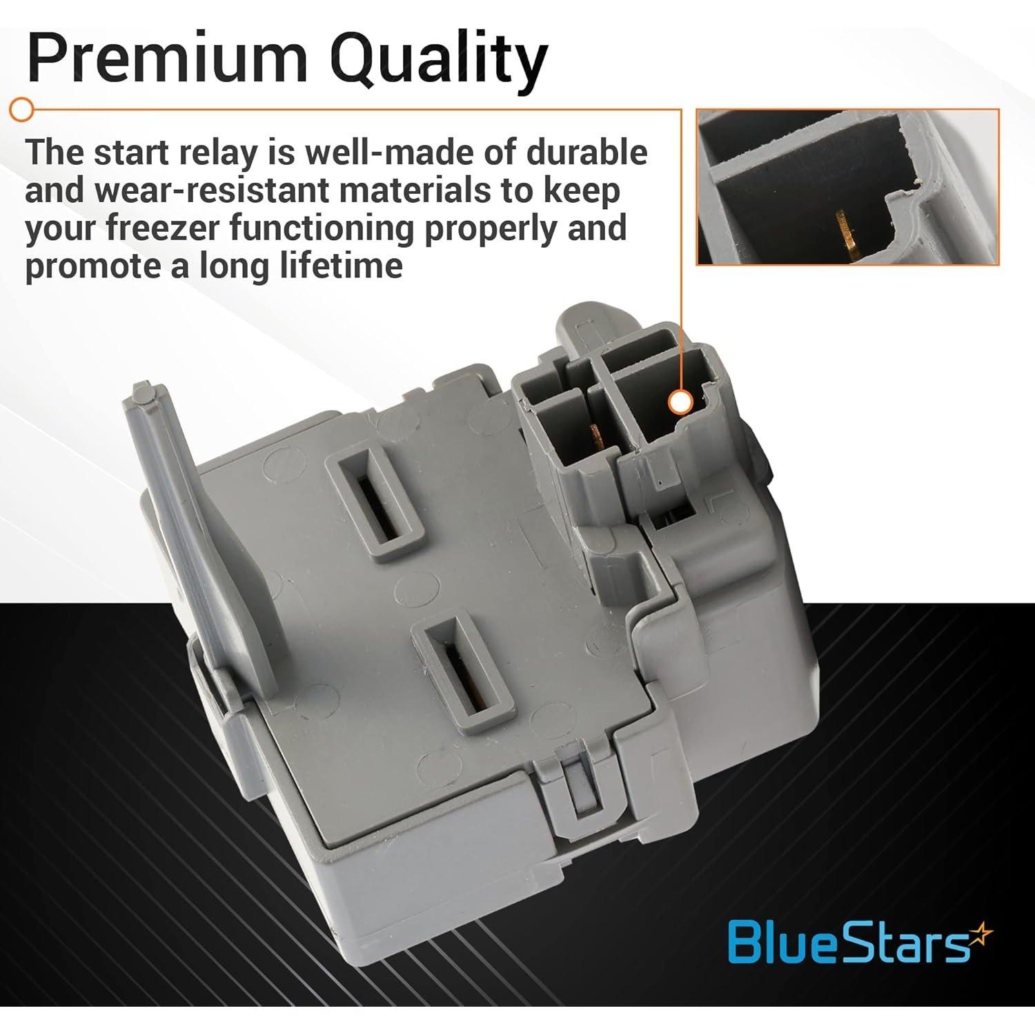 [Lifetime Warranty] 2319792 W10197428 W10189190 TSD2 Overload and Start Relay & Compressor Run Capacito For Whirlpool Kenmore Electrolux Refrigerators - Replaces 2264017 W10662129 241527803 241941003 image 4