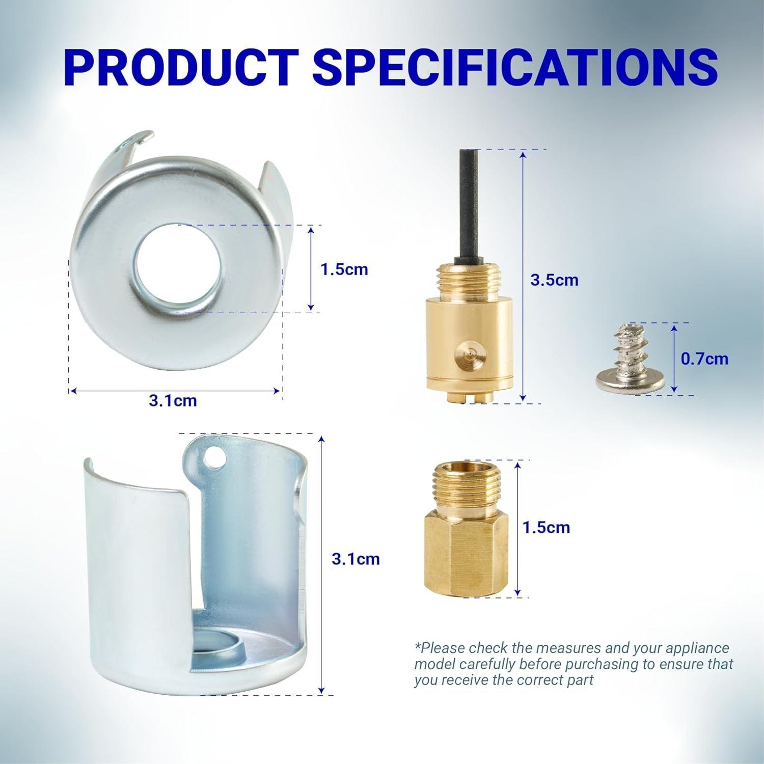 [Lifetime Warranty] WE25X217 Liquid Propane Conversion Kit - Compatible with GE Hotpoint RCA Gas Dryers - Replaces WE25M0032 WE25M32 WE25X0190 WE25X0214 PD00022776 AP2044396 image 5