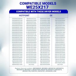 [Lifetime Warranty] WE25X217 Liquid Propane Conversion Kit - Compatible with GE Hotpoint RCA Gas Dryers - Replaces WE25M0032 WE25M32 WE25X0190 WE25X0214 PD00022776 AP2044396 thumbnail 1