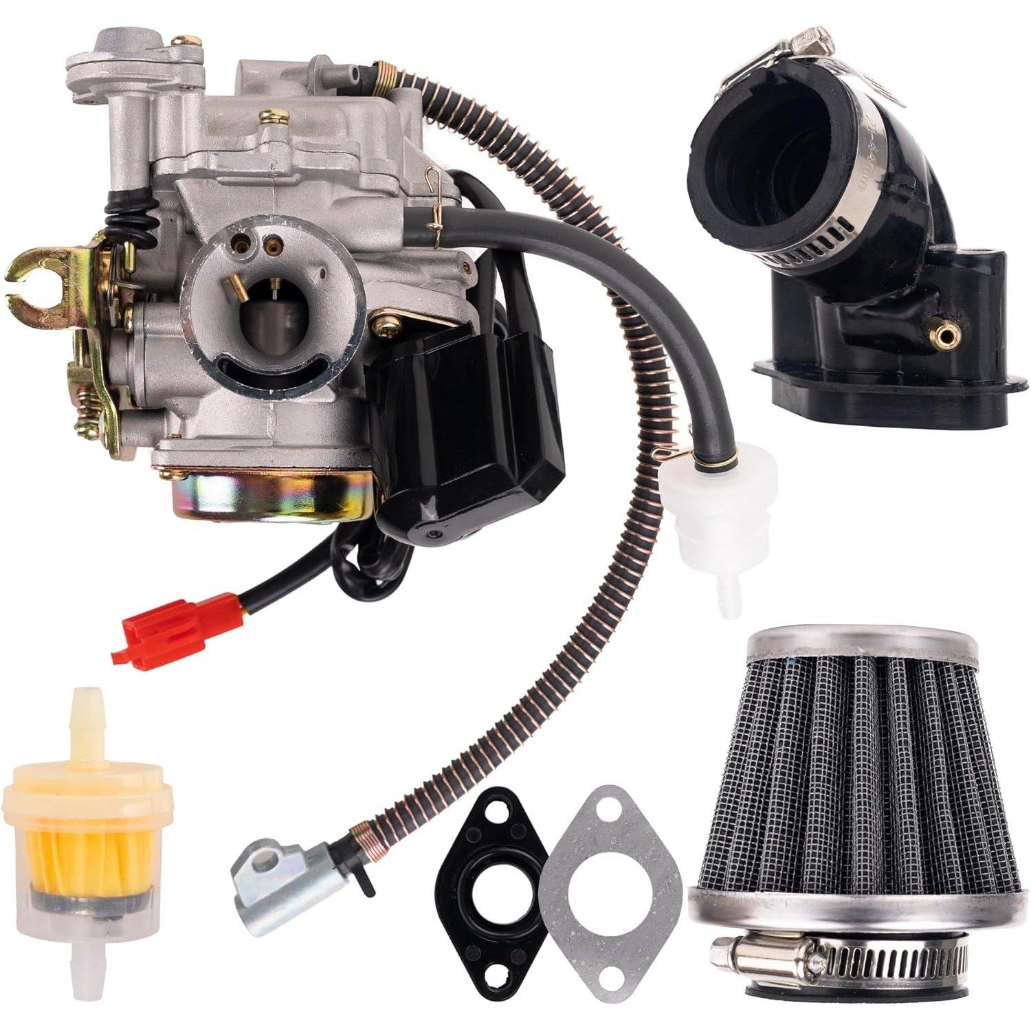 [Lifetime Warranty] 50CC GY6 Carburetor Kit 4 Stroke image 0