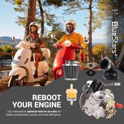 [Lifetime Warranty] 50CC GY6 Carburetor Kit 4 Stroke thumbnail 6