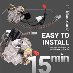 [Lifetime Warranty] 50CC GY6 Carburetor Kit 4 Stroke thumbnail 3