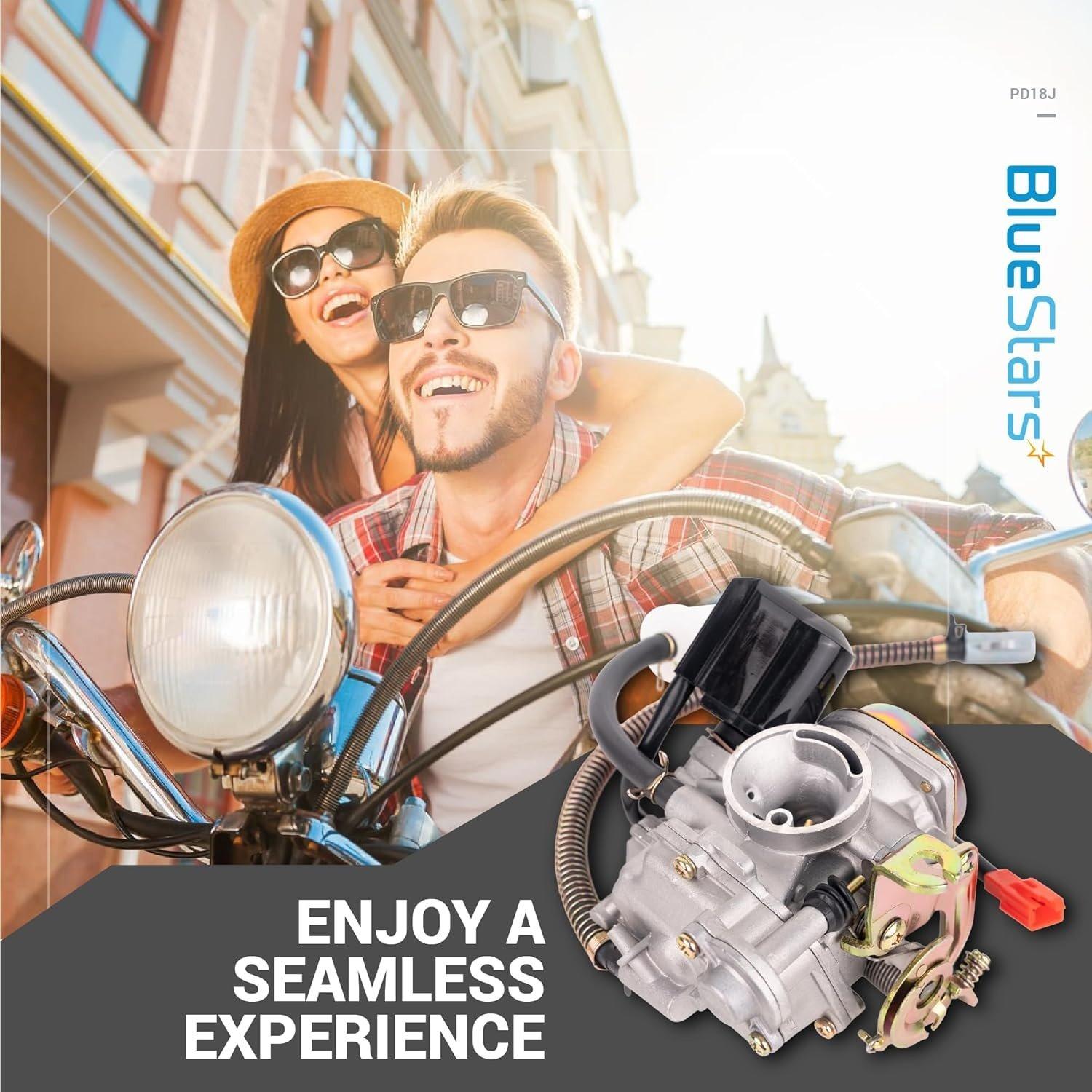 [Lifetime Warranty] 50CC GY6 Carburetor Kit 4 Stroke image 2