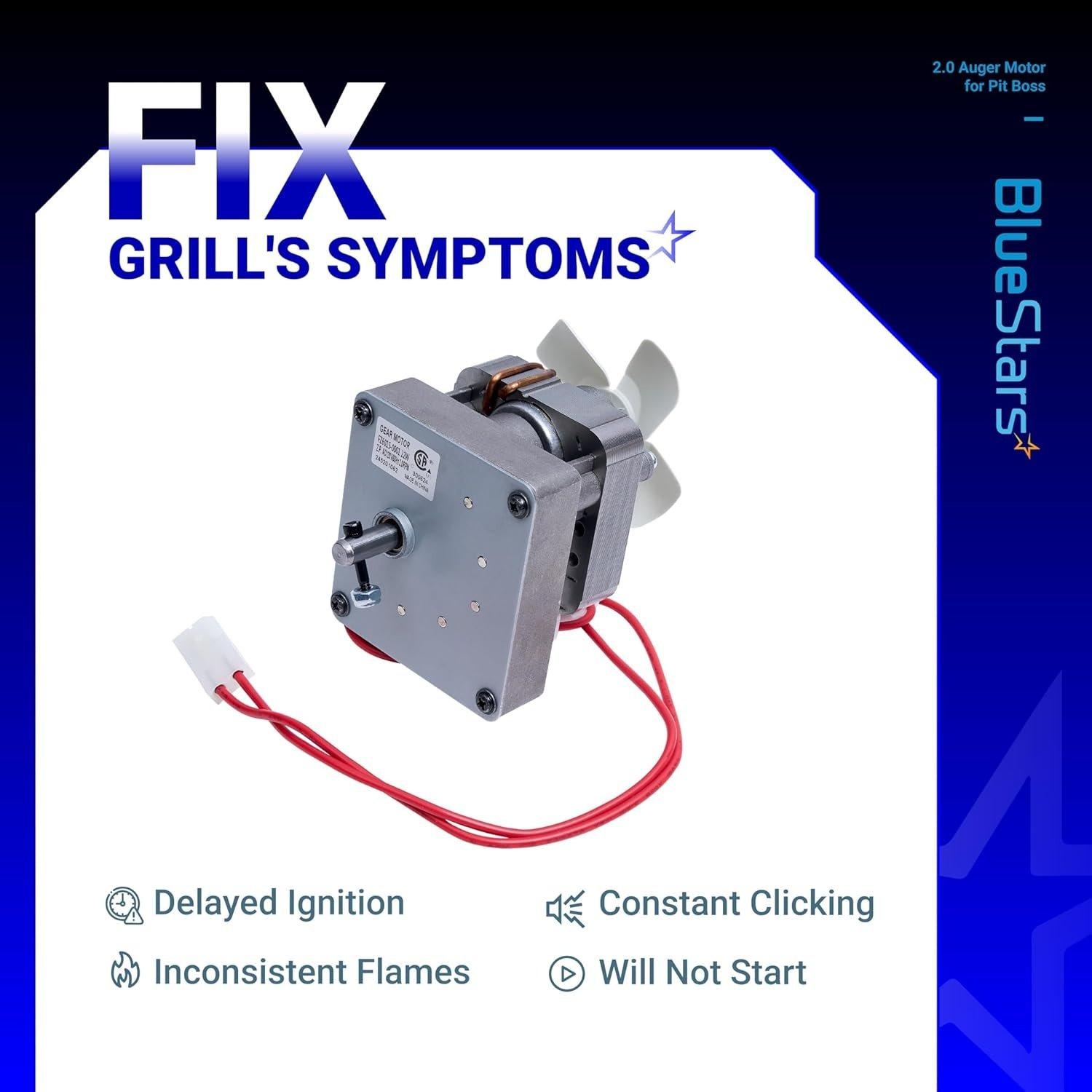 [Lifetime Warranty] 2.0RPM Grill Auger Motor 120V 60Hz 2 Pole image 5