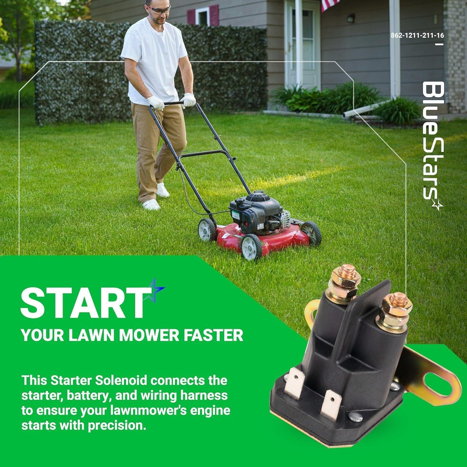 [Lifetime Warranty] 862-1211-211-16 AM138068 Starter Solenoid Relay 12V image 2